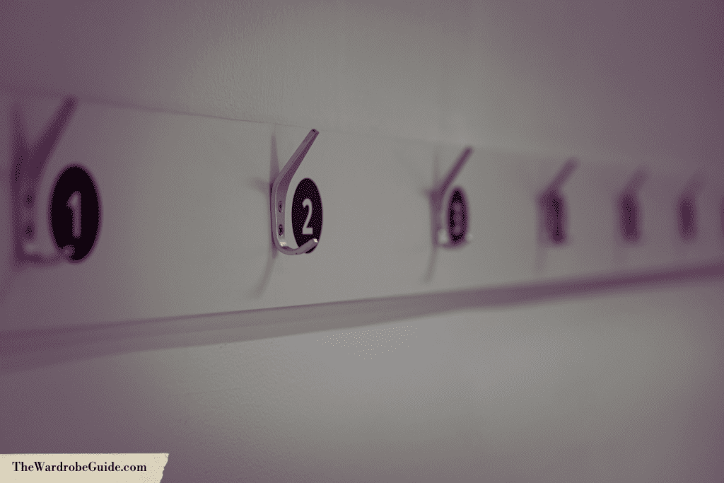 numbered hooks backstage