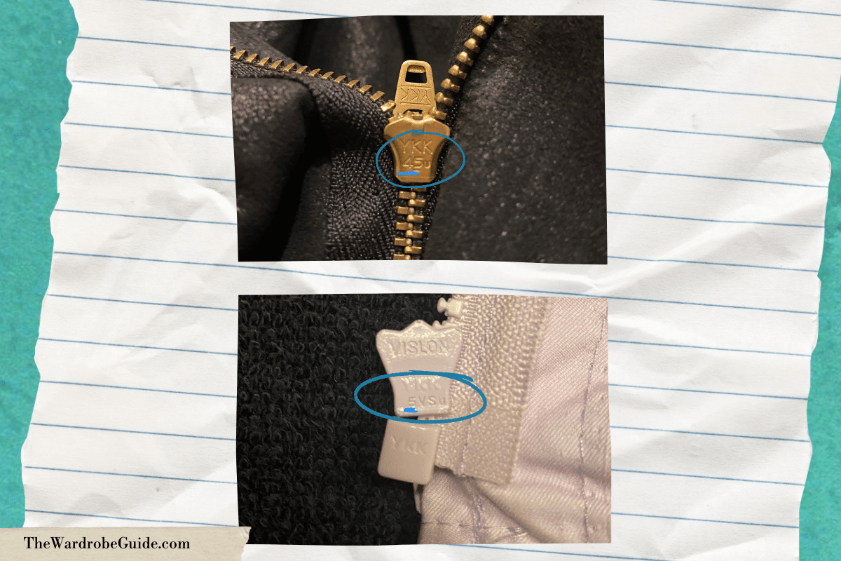 Zipper Type Guide - The Wardrobe Guide